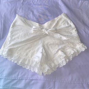 NEW Lolita babydoll tie front shorts